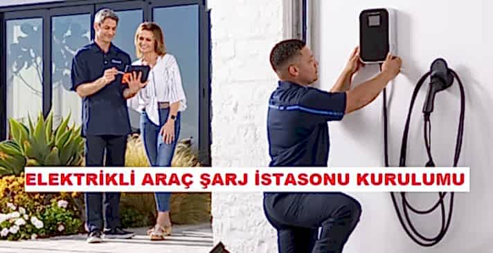 Elektrikli Araç Şarj İstasyonu Kurulumu