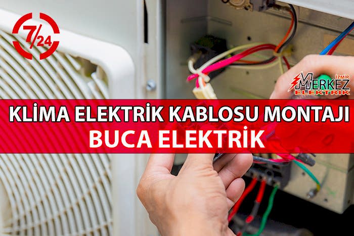 Buca Klima Elektrik Montajı 